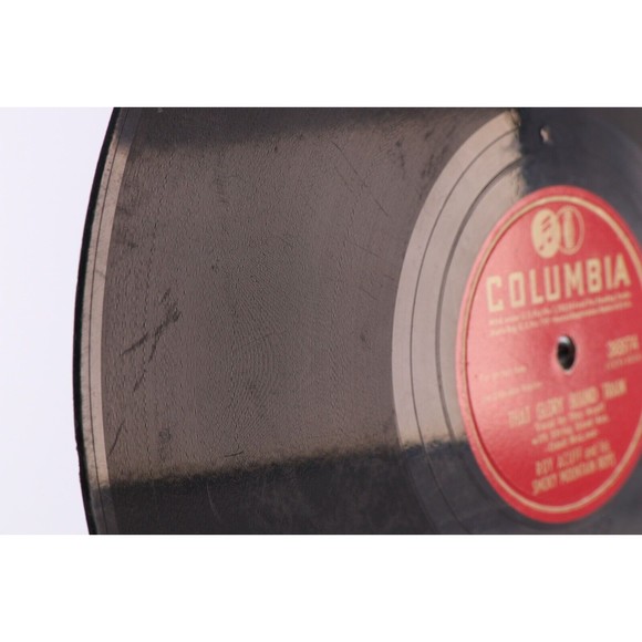 Roy Acuff - That Glory Bound Train / All The World 1946 10" 78 rpm Record 36974 - Picture 11 of 16